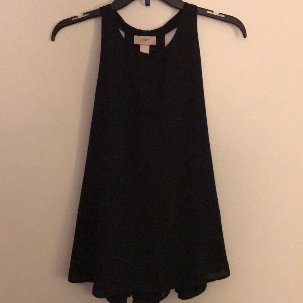 🔥PRICE DROP🔥Loft Black Tank Top